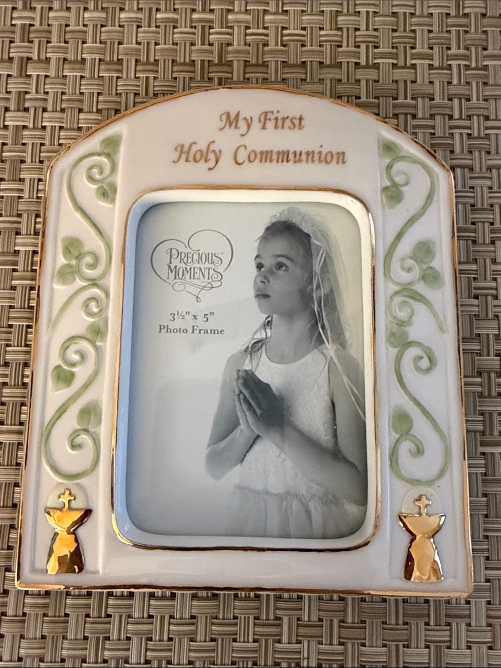 Gift Religious Picture Frame - First Holy Communion Precious Moments